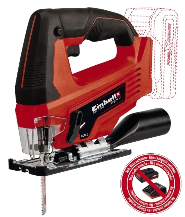 Електролобзик Einhell TC-JS 18 Li-Solo (4321209)