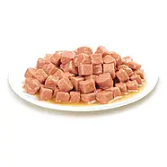 Консерви для собак Wanpy Ванпі Chicken Chunk шматочки вологий корм з куркою банка 375г (TN-01C), фото 4