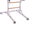 Шведська стінка-стійка пересувна з лавою для преса Універсал Wood PRO L-2410 сталь білий Код L-2410, фото 8