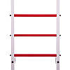 Шведська стінка-стійка з турніком Юніс SP-Planeta L-6776 сталь біло-червоний Код L-6776, фото 8