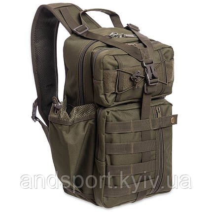 Рюкзак тактичний (Сумка-слінг) з однією лямкою SILVER KNIGHT TY-5386 розмір 43x22x13см 12л кольори в, фото 1