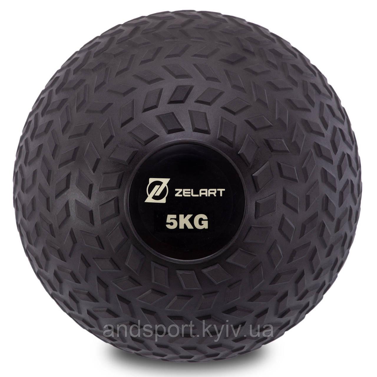 М'яч медичний слембол для кроссфіту Record SLAM BALL FI-7474-5 5кг чорний Код FI-7474-5