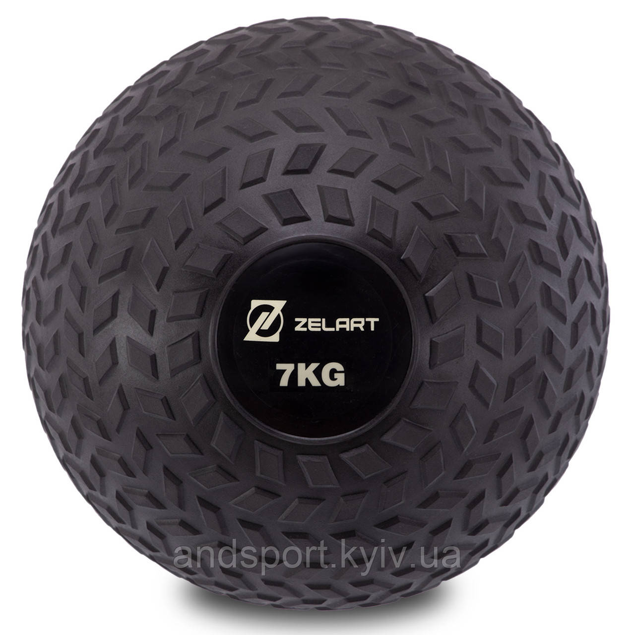 М'яч медичний слембол для кроссфіту Record SLAM BALL FI-7474-7 7кг чорний Код FI-7474-7