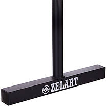 Упори для віджимань Zelart TA-2277 PUSH-UP BAR 60х35х32см чорний Код TA-2277, фото 4