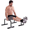 Упори для віджимань Zelart TA-2277 PUSH-UP BAR 60х35х32см чорний Код TA-2277, фото 7