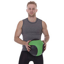 М'яч медичний медбол Zelart Medicine Ball FI-2824-7 7кг чорний Код FI-2824-7, фото 5