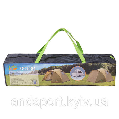 Намет 4-х місцева GreenCamp 1004.