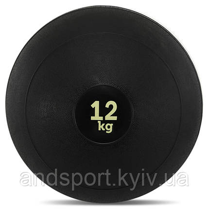 М'яч медичний слембол для кросфіту Record SLAM BALL FI-5165-10 10кг чорний Код FI-5165-10, фото 1
