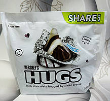 Цукерки Hershey´s Hugs Kisses шоколад з кремом