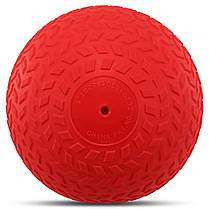 М'яч медичний слембол для кросфіту Record SLAM BALL FI-5729-2 2кг червоний Код FI-5729-2, фото 3
