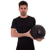 М'яч медичний слембол для кросфіту Zelart SLAM BALL FI-2672-20 20кг чорний Код FI-2672-20, фото 5