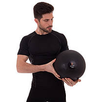 М'яч медичний слембол для кросфіту Zelart SLAM BALL FI-2672-30 30кг чорний Код FI-2672-30, фото 5