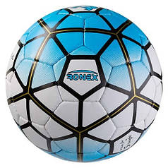 М'яч футбольний Grippy Ronex PL(ORDEM), блакитний