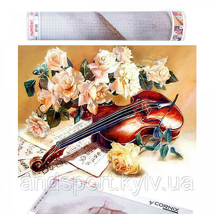 Набір алмазної мозаїки (вишивки) Cornix Art 40 x 30 см AY78, фото 1