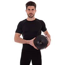 М'яч медичний слембол для кросфіту Zelart SLAM BALL FI-2672-6 6кг чорний Код FI-2672-6, фото 5