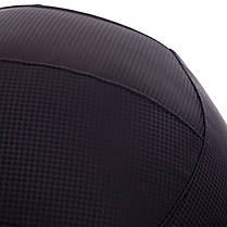 М'яч набивний для кросфіту волбол WALL BALL Zelart FI-2637-3 3кг чорний Код FI-2637-3, фото 3