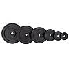 Млинці диски сталеві Zelart TA-7785-5 30мм 5кг чорний Код TA-7785-5, фото 9
