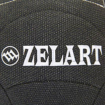 М'яч набивний для кросфіту волбол WALL BALL Zelart FI-7224-10 10кг чорний Код FI-7224-10, фото 4