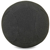 М'яч набивний для кросфіту волбол WALL BALL Zelart FI-7224-10 10кг чорний Код FI-7224-10, фото 6