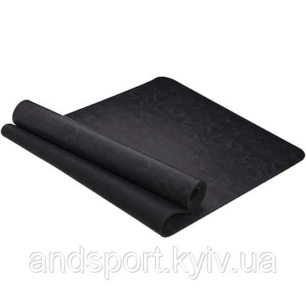 Килимок для йоги Record FI-8308-1 розмір 183x68x0,6см чорний Код FI-8308-1, фото 1