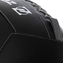 М'яч волбол для кросфіту та фітнесу Zelart WALL BALL TA-7822-7 вага-7кг чорний Код TA-7822-7, фото 4