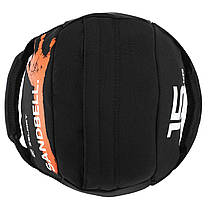 М'яч волбол для кросфіту та фітнесу Zelart WALL BALL TA-7823-15-1 вага-15кг чорний Код TA-7823-15-1, фото 2