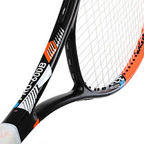 Ракетка для великого тенісу 27' WEINIXUN PRO-600B помаранчевий-чорний Код PRO-600B, фото 4