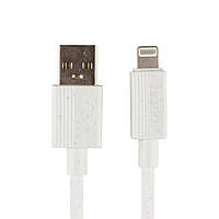 Кабель USB Hoco X107 Lightning 2.4A (Білий)