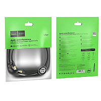 Кабель мережевий Ethernet Hoco US07 RJ-45 CAT6 Gigabit 1 m (Чорний)