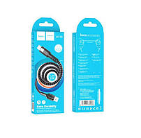 Кабель USB Hoco U110 Type-C 1.2m (Чорний)