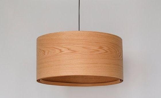 Пиляний шпон дуба червоного для світильників