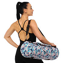 Сумка для йоги KINDFOLK Yoga bag SP-Sport FI-6969-5 рожевий-блакитний Код FI-6969-5, фото 2