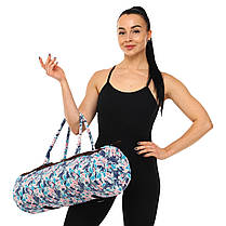 Сумка для йоги KINDFOLK Yoga bag SP-Sport FI-6969-5 рожевий-блакитний Код FI-6969-5, фото 3
