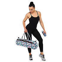 Сумка для йоги KINDFOLK Yoga bag SP-Sport FI-6969-5 рожевий-блакитний Код FI-6969-5, фото 5