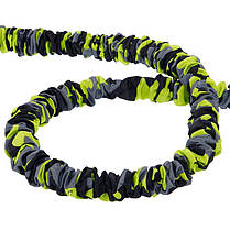 Еспандер трубчастий з ручками в захисному рукаві Zelart FI-7834-45 45LB навантаження-20,5 кг кольори в, фото 4