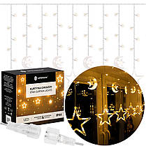 Гірлянда бахрома вулична (зовнішня) Springos 2 м 138 LED CL4013 Warm White, фото 4