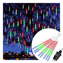 Гірлянда метеоритний дощ Springos 3 м 144 LED CL1216 Mix, фото 6