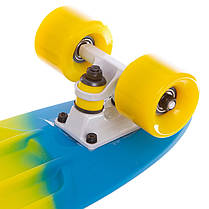Пенні борд Penny Board круїзер пластиковий RUBBER SOFT 22' FISH SK-412-8 кольори в асортименті Код SK-412-8, фото 4