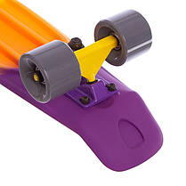 Пенні борд Penny Board круїзер пластиковий RUBBER SOFT 22' FISH SK-412-9 кольори в асортименті Код SK-412-9, фото 5