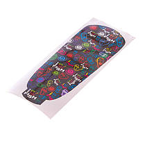 Пенні борд Penny Board круїзер пластиковий RUBBER SOFT 22' FISH SK-412-9 кольори в асортименті Код SK-412-9, фото 6