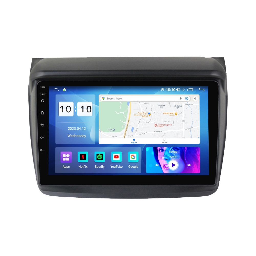 Штатна магнітола Mekede MS Mitsubishi Pajero Sport/L200 (2008-2016) QleD