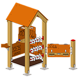 Ігровий комплекс «Гралки» SiverSport LK302 HDPE, фото 3