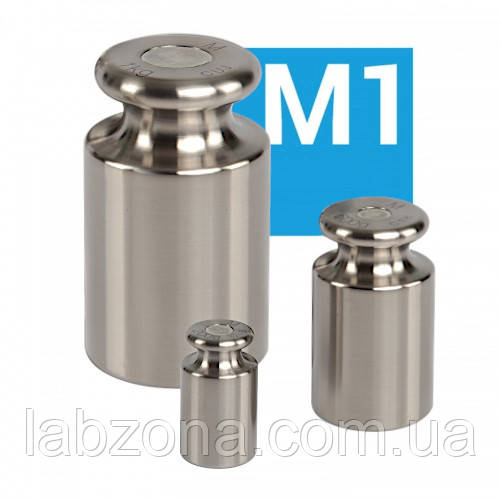 Набір гир (1 м-500 м) в дерев'яному футлярі класу точності 1 М