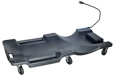 Ремонтний підкатний лежак з підсвіткою АвтоDело 4301 (6 кг)