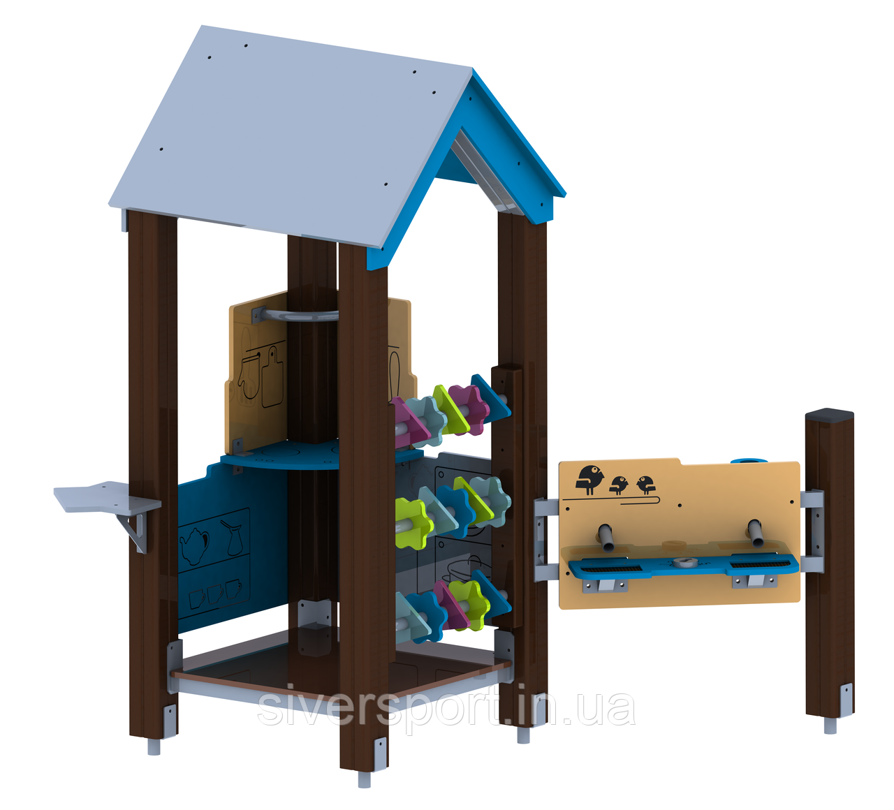 Ігровий комплекс «Гралки» SiverSport LK302 HDPE, фото 1