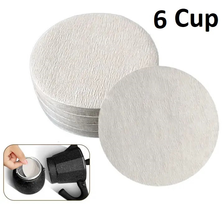 Фільтри MHW-3Bomber для гейзерної кавоварки 6 cup