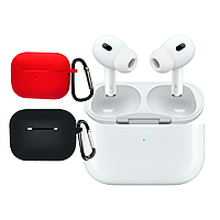 Навушники бездротові AirPods Pro 2 з Шумозаглушенням + два захисні чохли