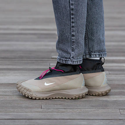 Зимові Чоловічі Кросівки Nike ACG Mountain Fly Gore-Tex Beige / Найк АСГ Маунтін Флай Гор Текс Бежеві, фото 1