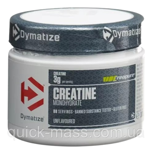 Креатин моногідрат Dymatize Creatine Creapure 100% Monohydrate 300g