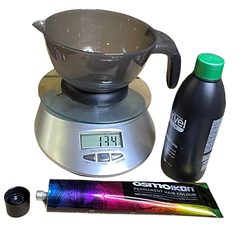 Електронні ваги для точного розведення фарби волосся Chengye KE — 4